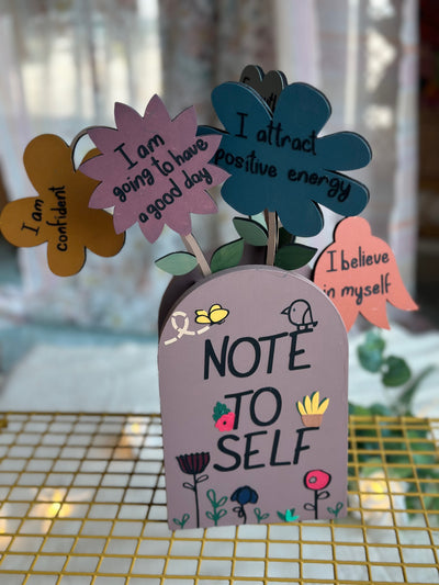 Note to Self Desk/Wall Vase