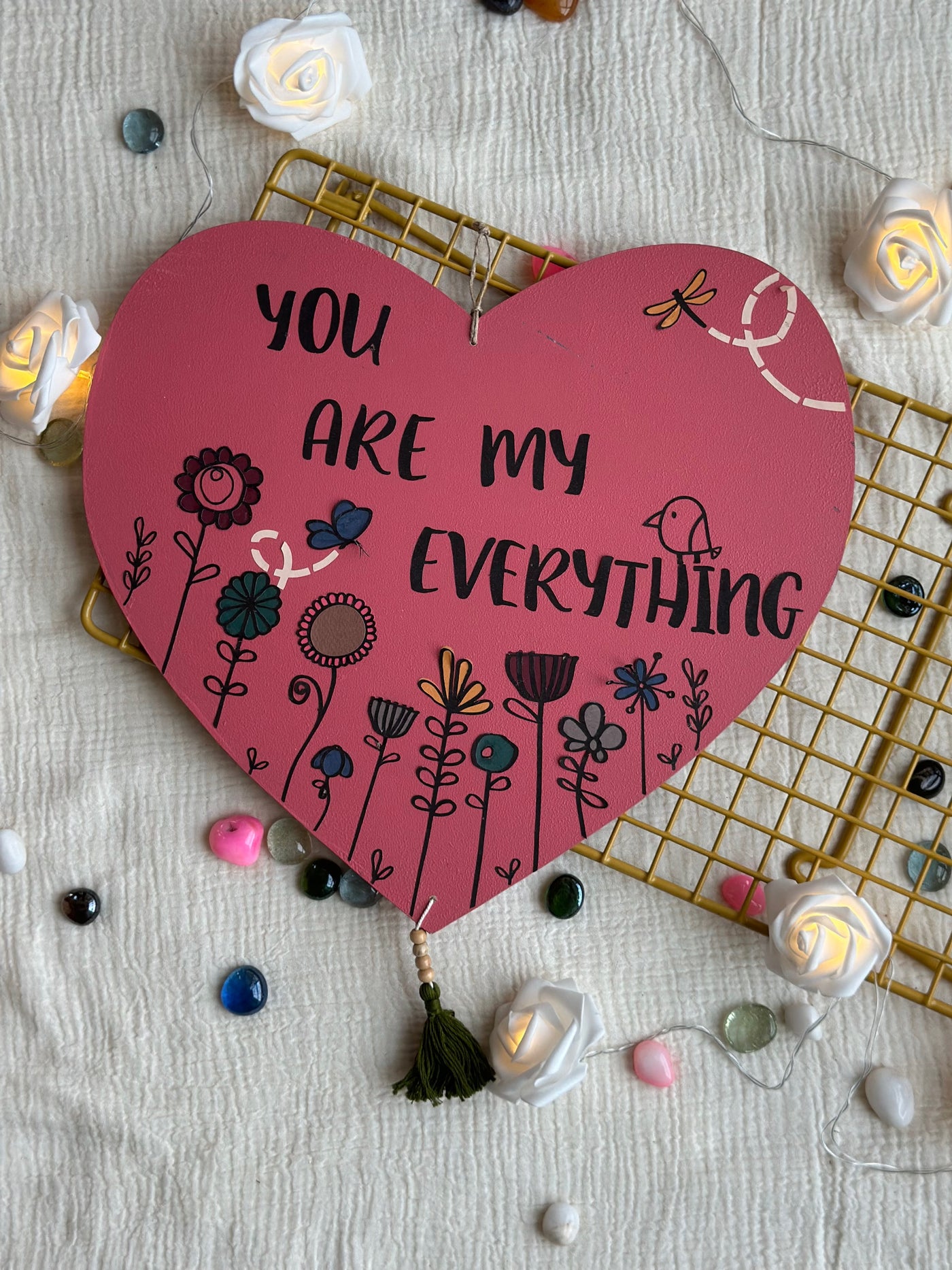 You are my everything - Enchanted Heart Wall Art