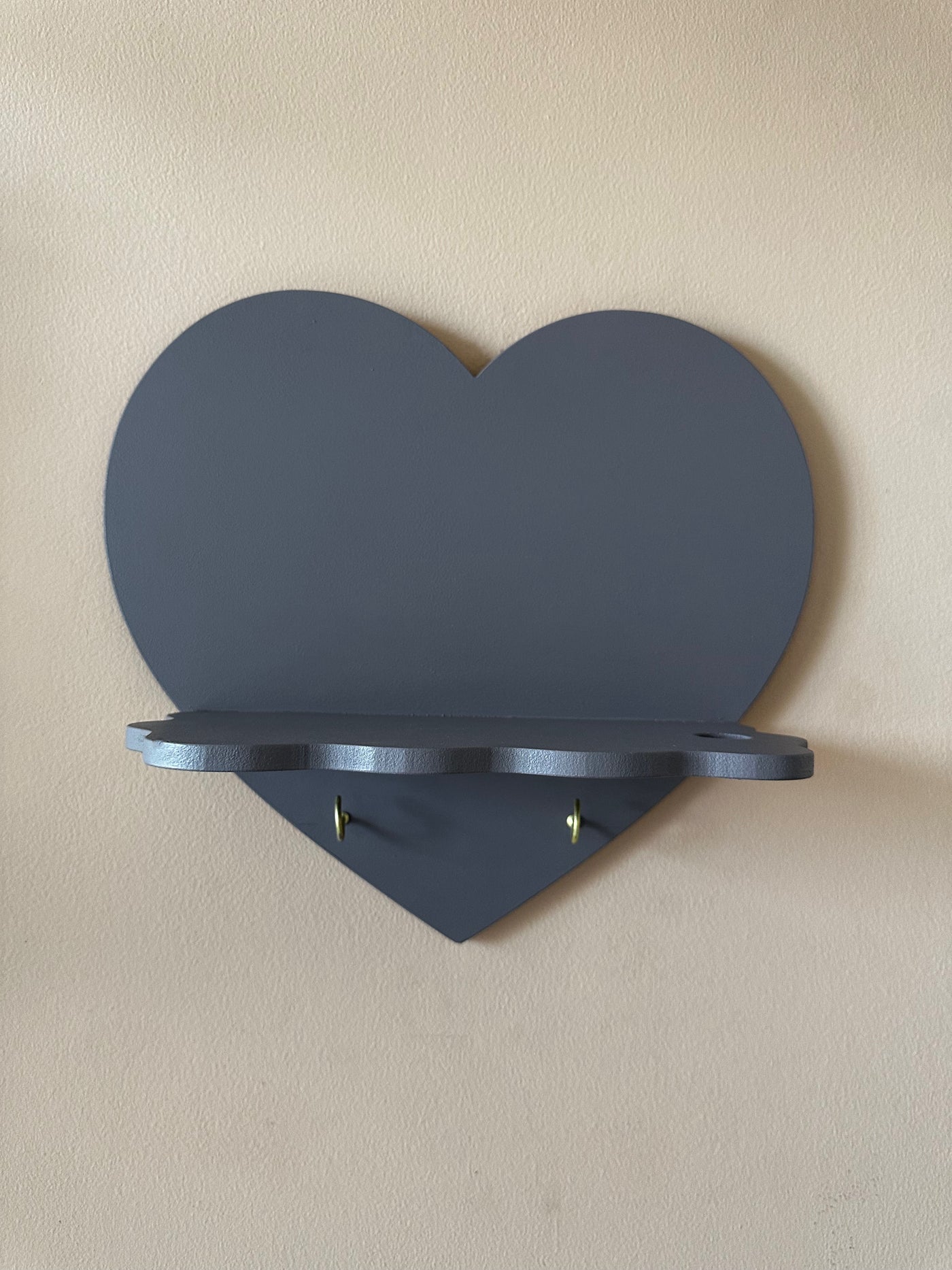 Pale Mauve Love Nest Wall Shelf