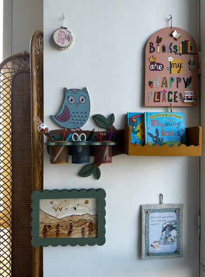 Hoot Haven Bookshelf