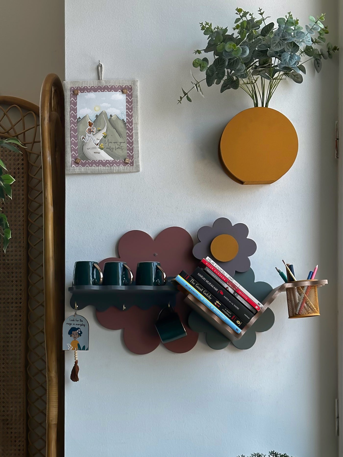 Trio Bloom Wall Shelf