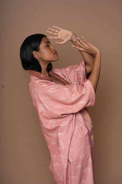 Swan Dance Reversible Long Trench Coat