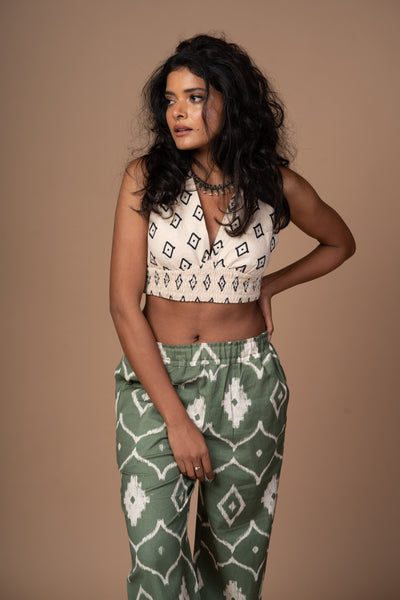 Ivory Reversible Plunge Panache Bralette