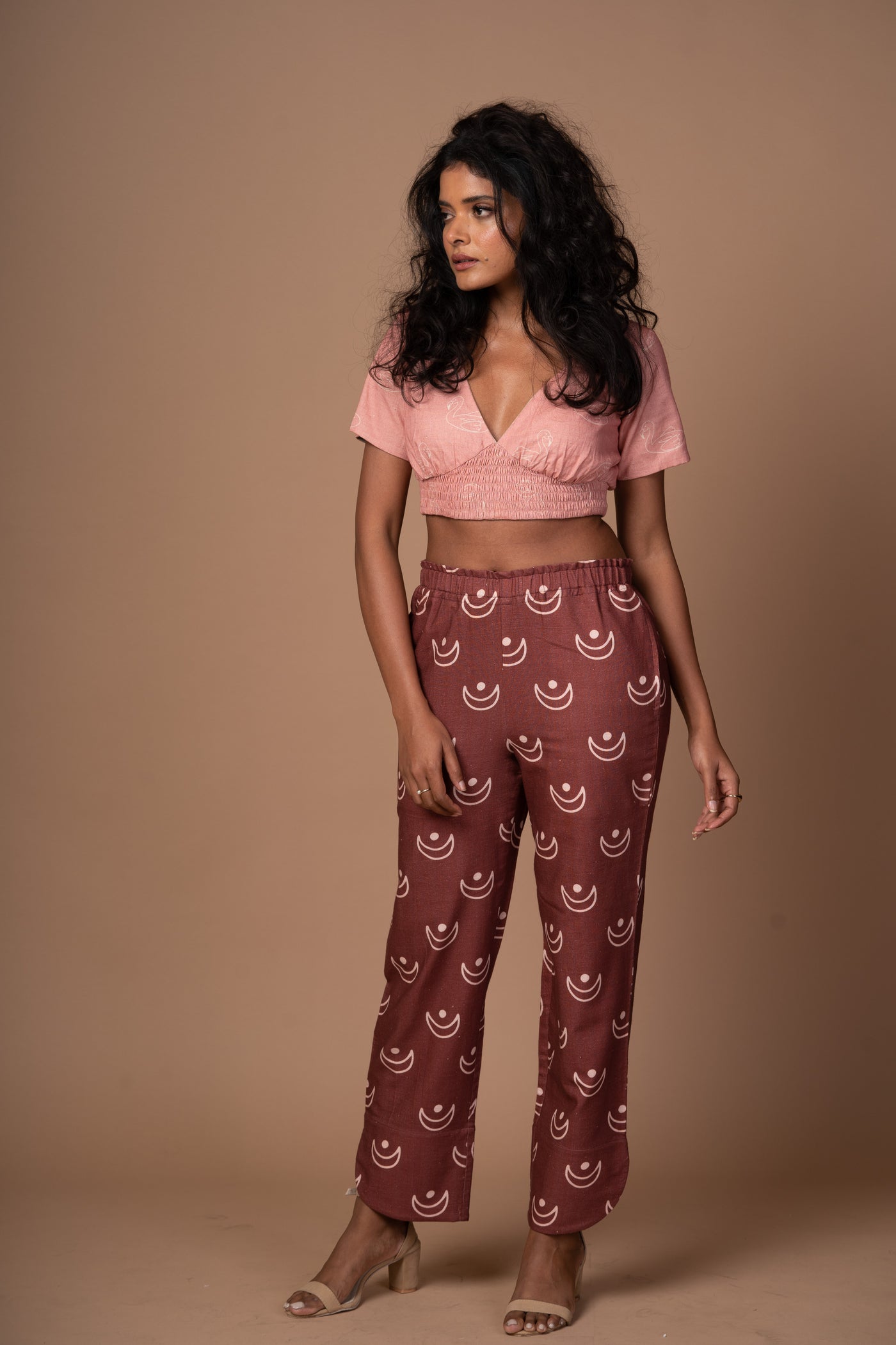 Rose Gold Reversible Vivid V Bralette