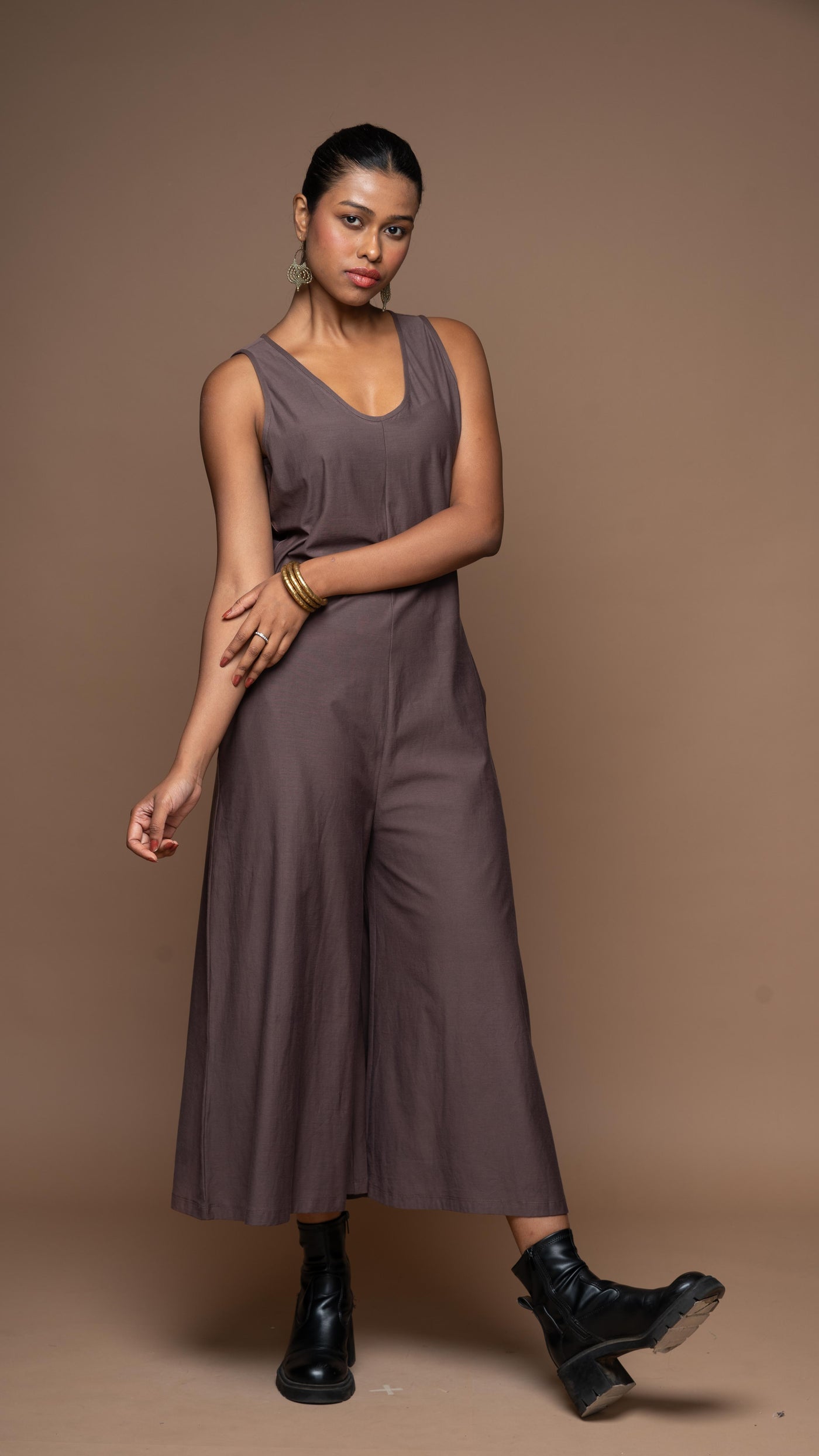 U-Radiance Jumpsuit in muted Plum