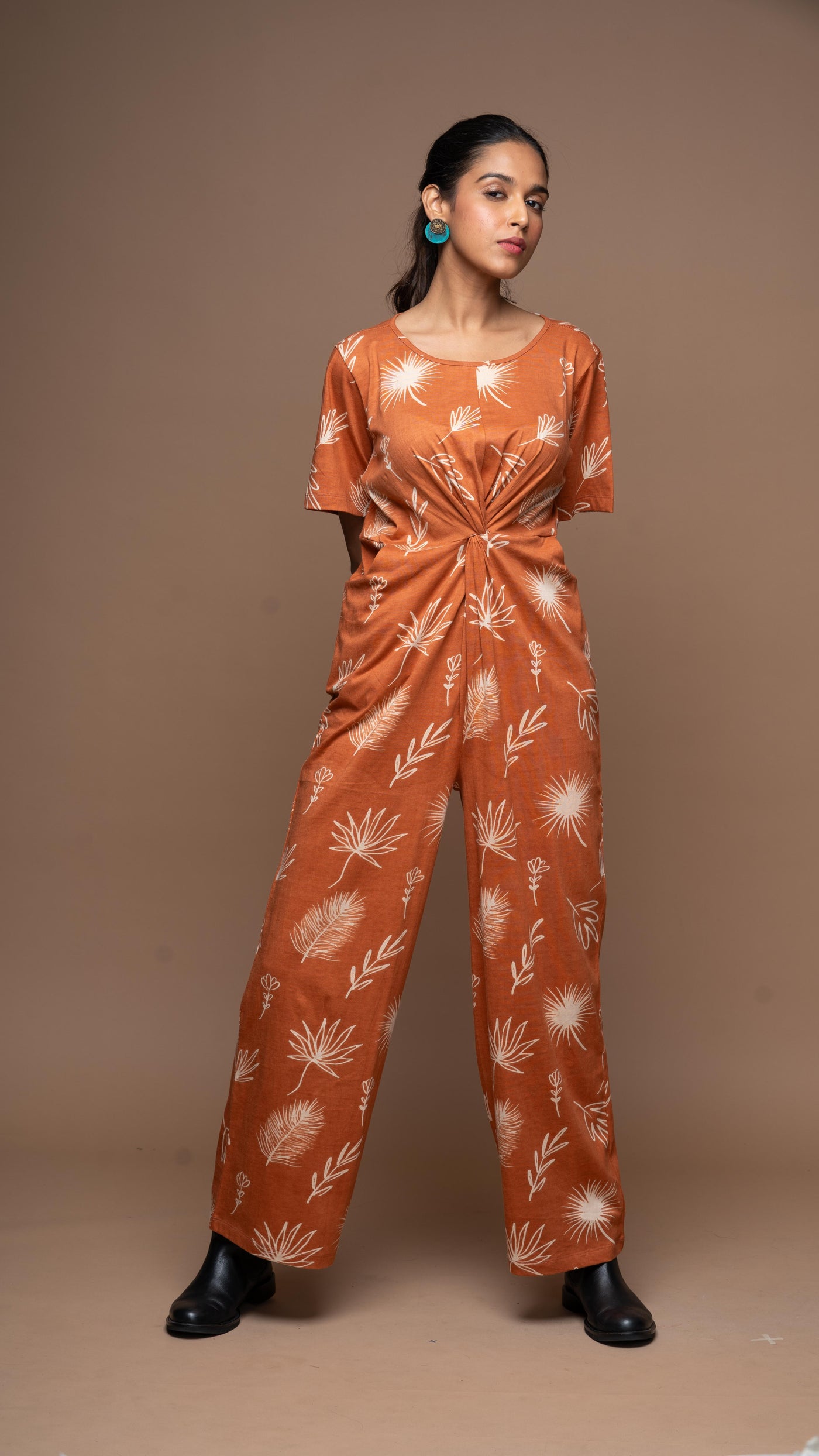 Twisted Bliss Jumpsuit in Shining for you Pattern