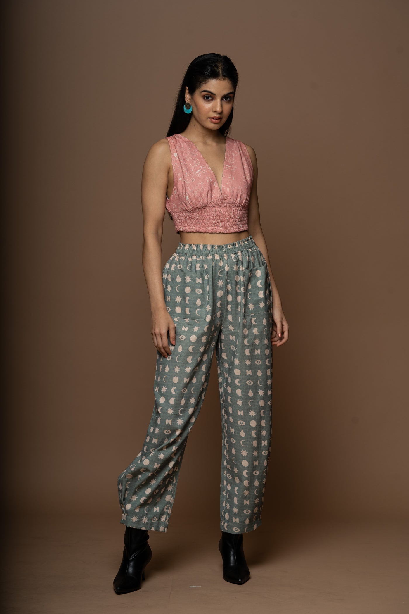 Pink Reversible Plunge Panache Bralette