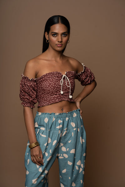 Marsala Reversible Fluttering Butterfly Bralette