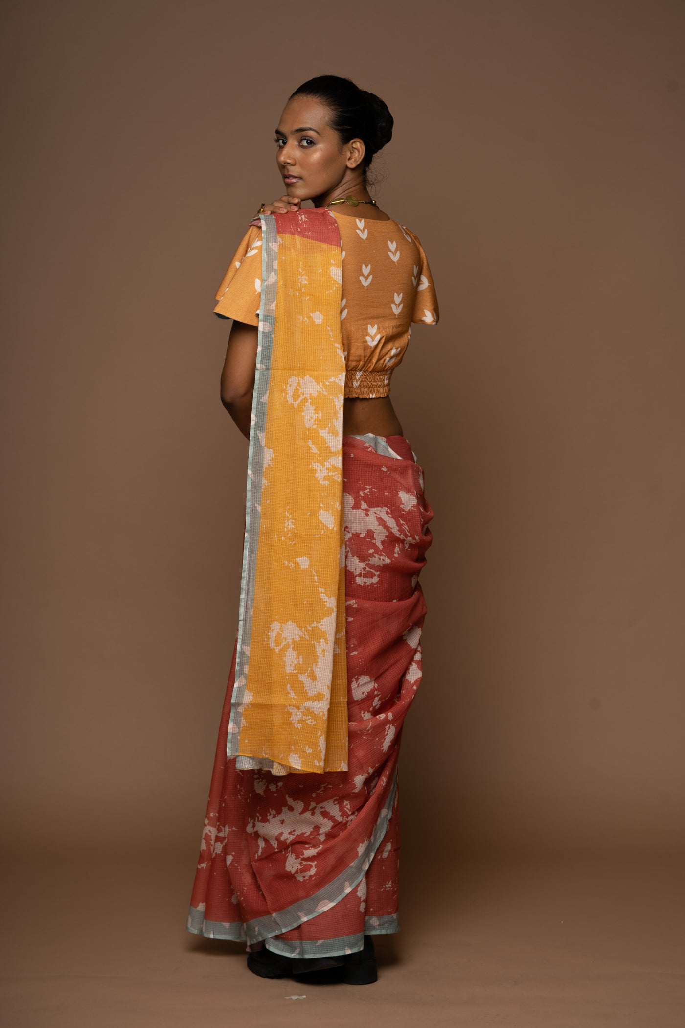 Burnt Sienna Kota Sari