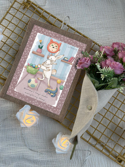 Mumma & Me Bunny Wall Art