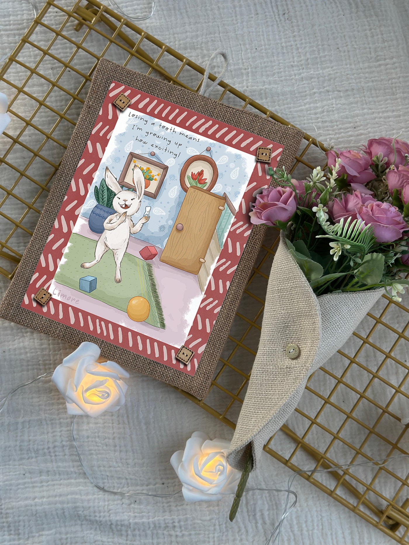 Bunny’s Tooth Fairy Wall Art