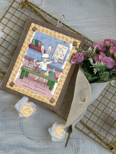Bunny’s Lab Wall Art