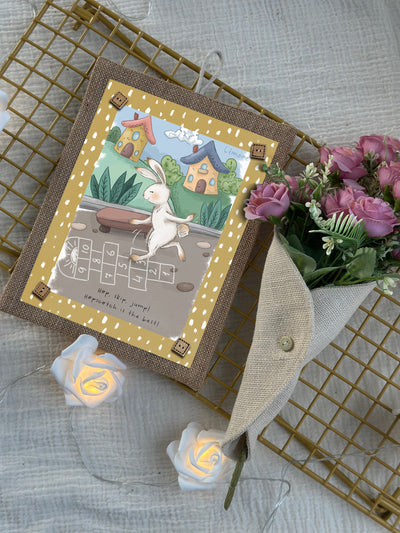 Bunny’s Hopscotch Wall Art