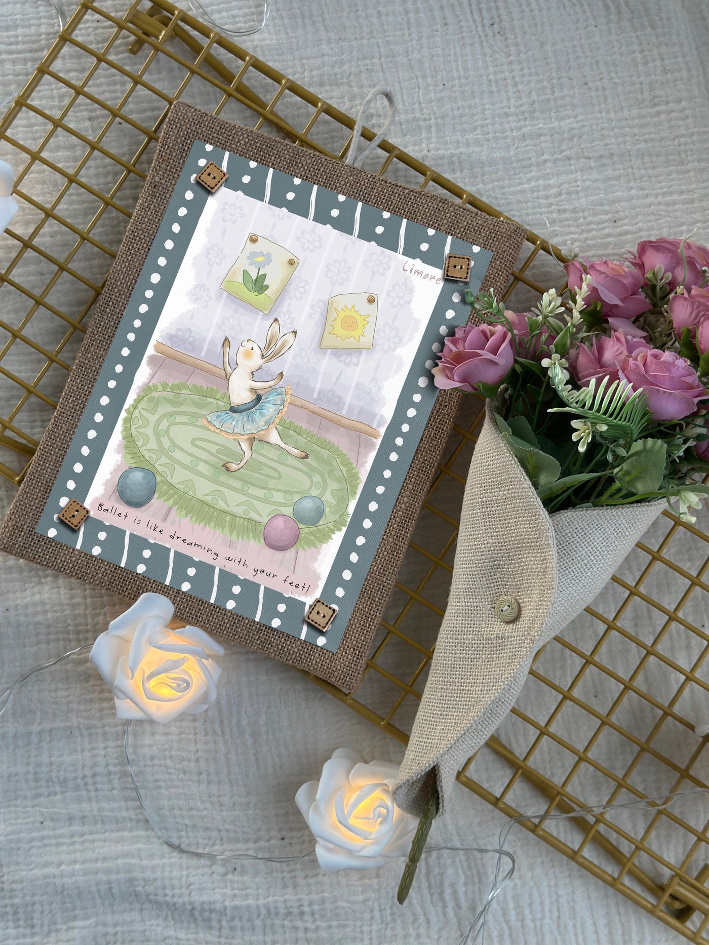 Little Ballerina Wall Art