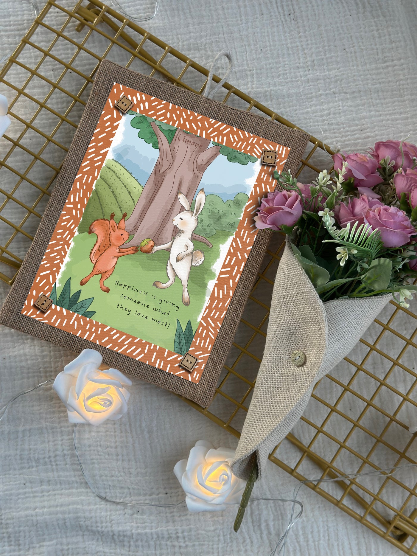 Bunny’s Sharing Joy Wall Art