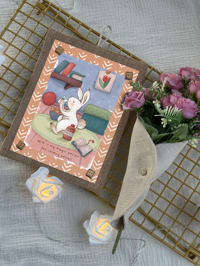 Bunny’s Magic Milk Wall Art