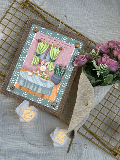 Bunny’s Veggie Joy Wall Art