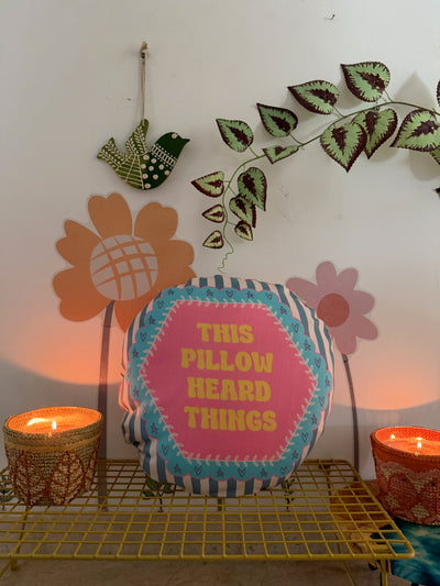 This Pillow Heard Things Cushion