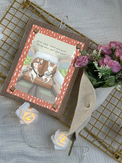 Bunny’s Buckle Up Wall Art