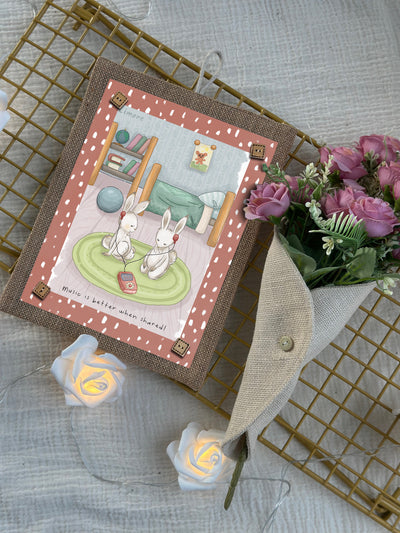 Bunny’s Shared Music Wall Art