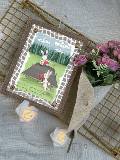 Table Tennis Time Wall Art
