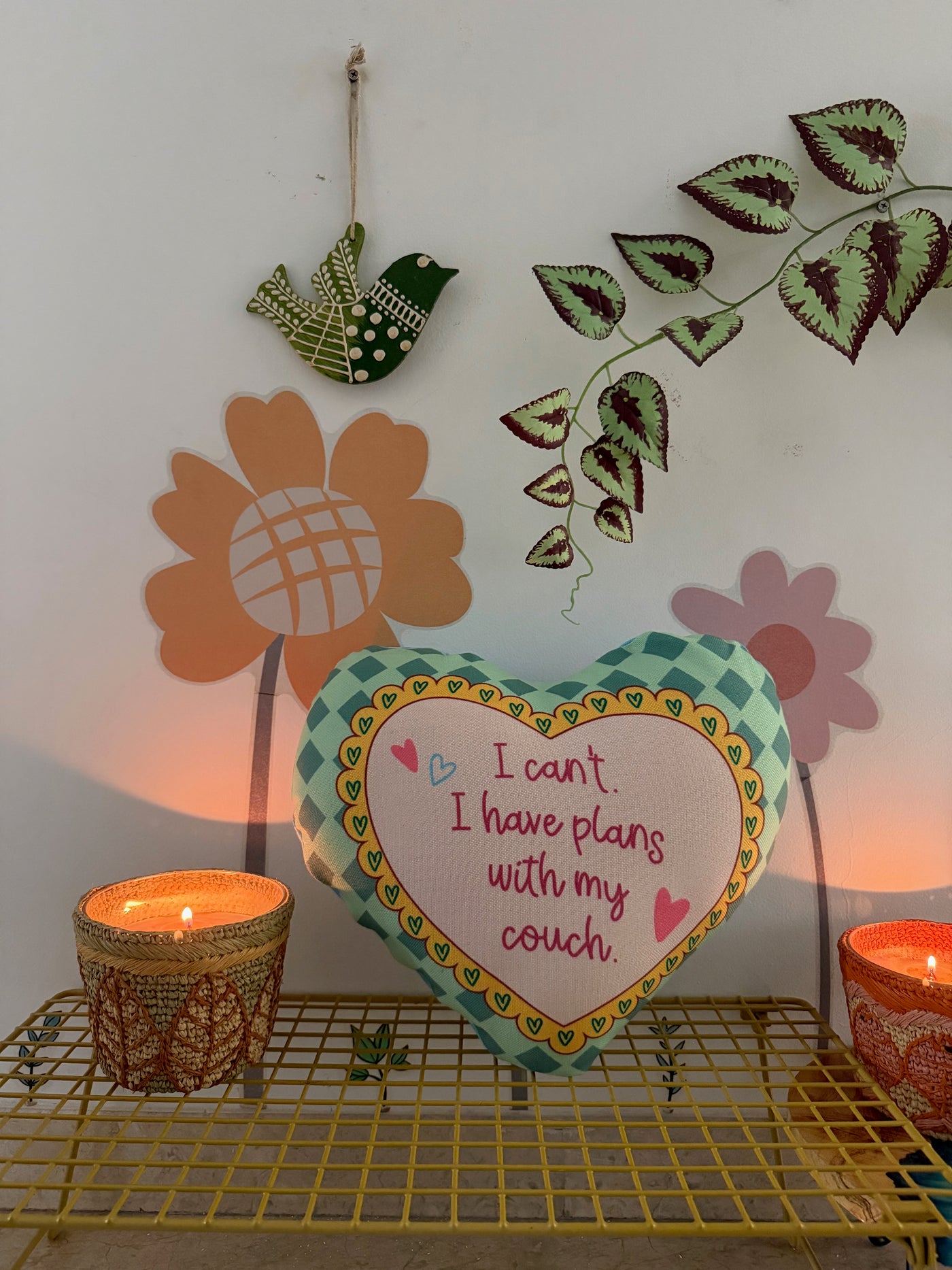 The Stay Home Plans Cushion