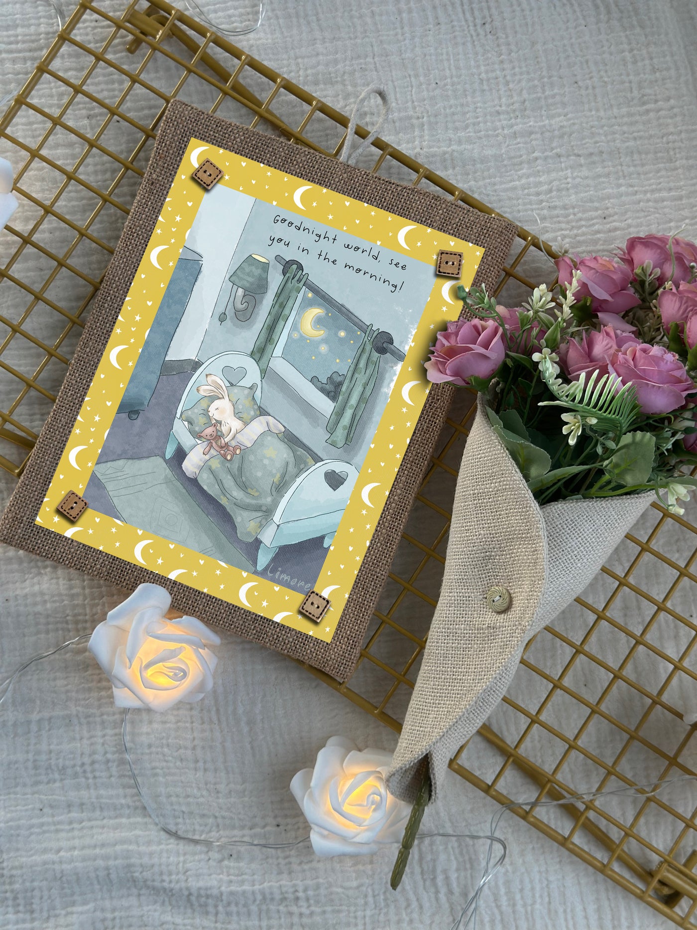Bunny’s Sweet Dreams Wall Art
