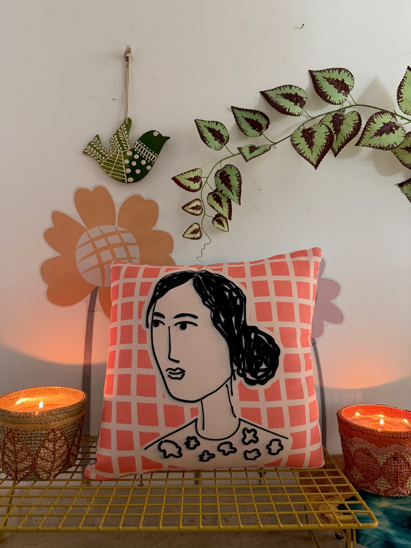 The Thoughtful Gaze Cushion