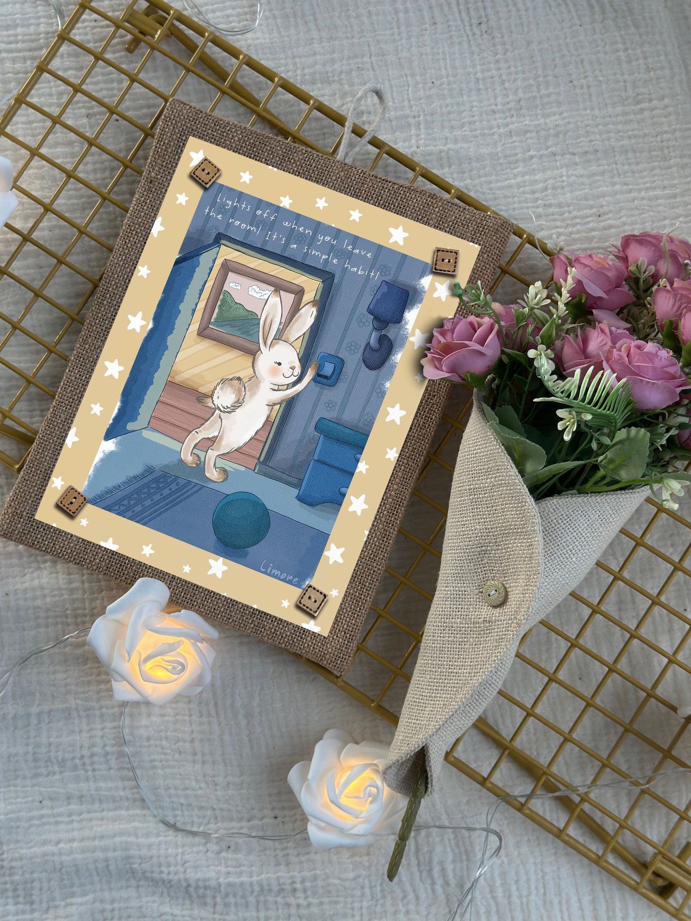 Bunny’s Power Saver Wall Art