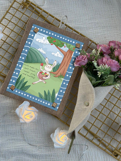 Bunny’s Healthy Snack Wall Art