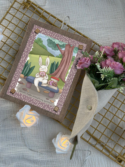 Bunny’s Donut Delight Wall Art