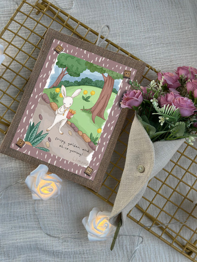 Bunny’s Little Snack Wall Art