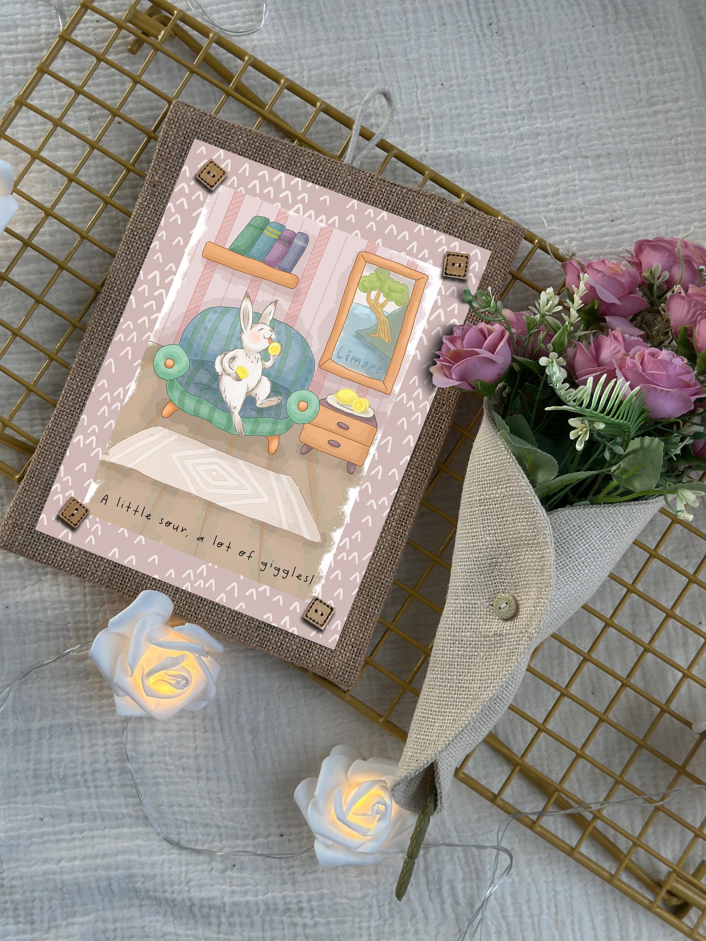 Bunny’s Little Lemon Wall Art