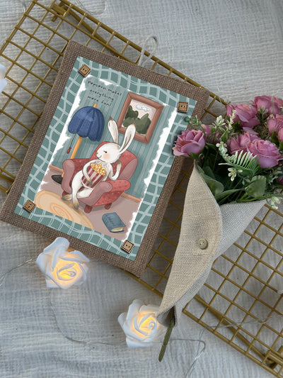 Bunny’s Popcorn Fun Wall Art