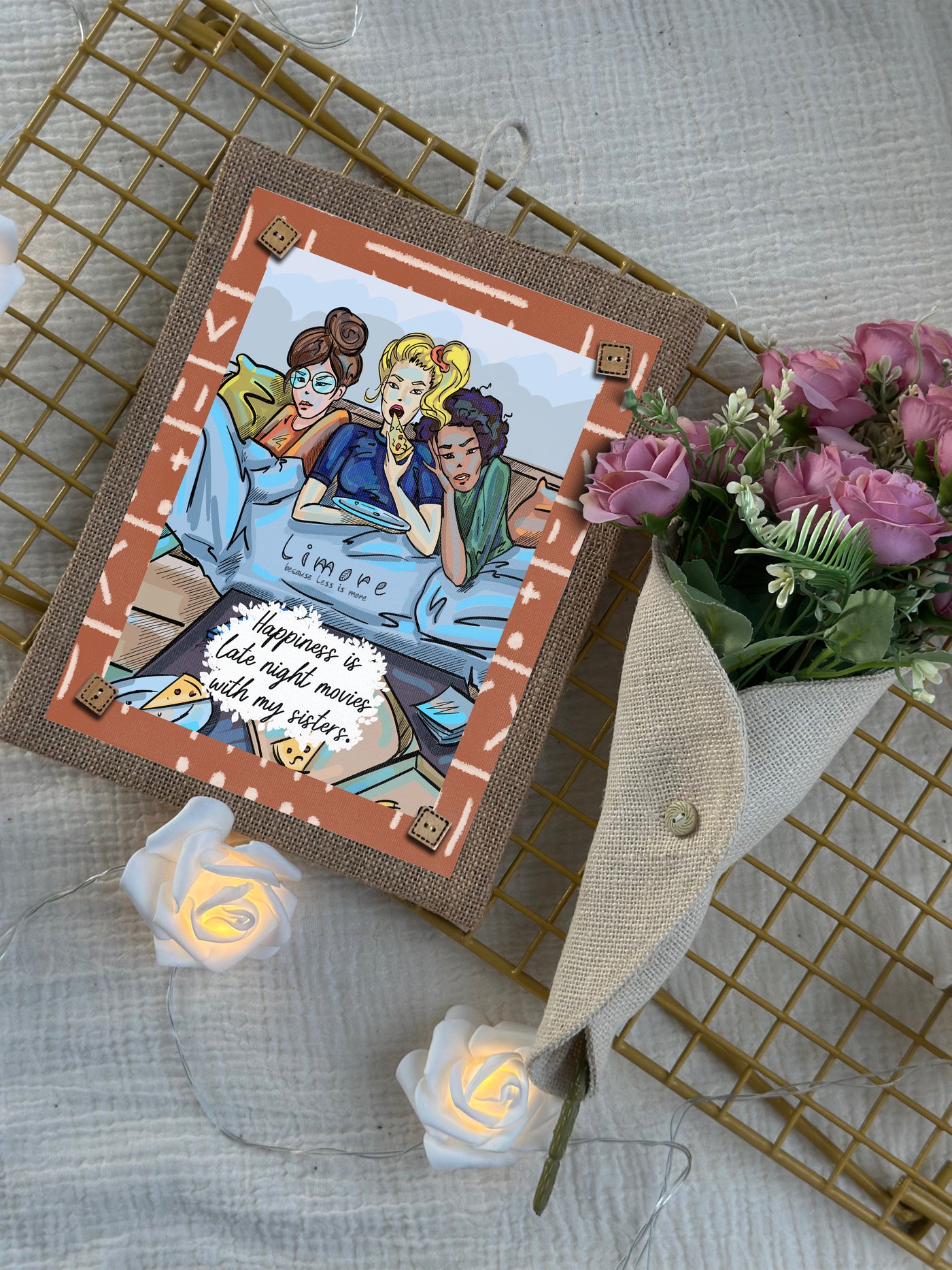 Shared Smiles Boho Wall Art