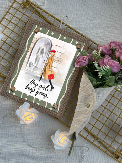 Keep Going Boho Wall Art