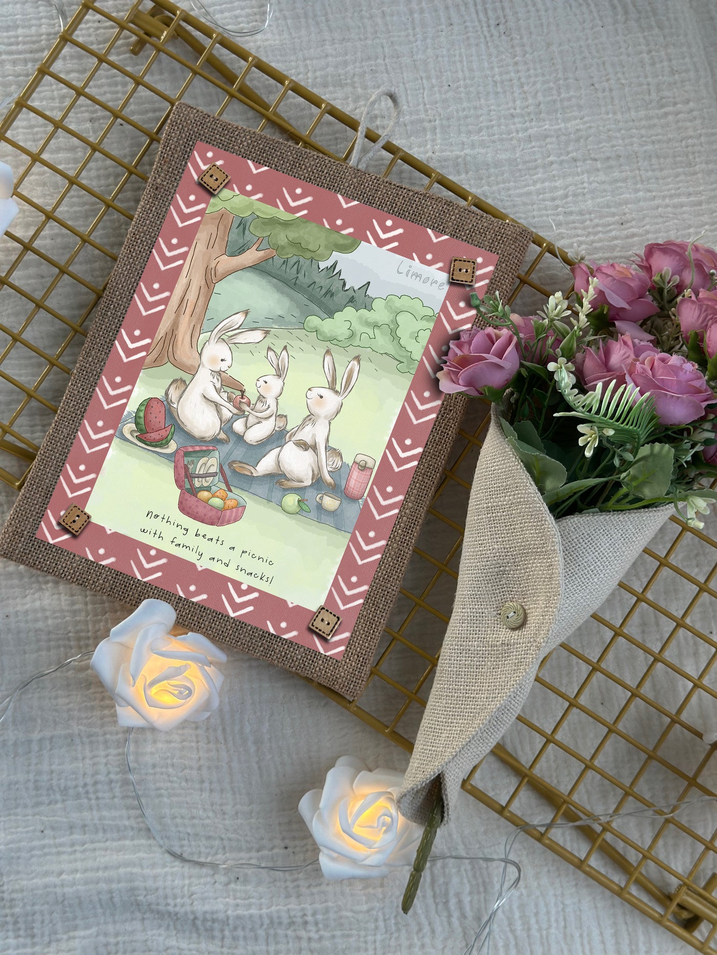 Picnic Time Joy Wall Art