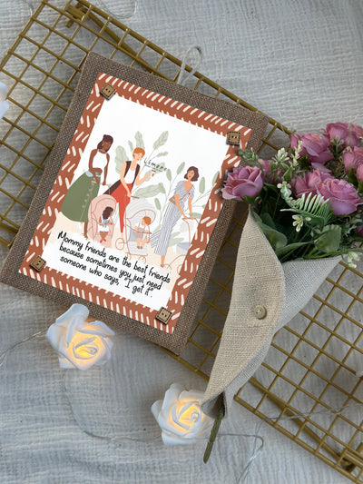Mom Circle Boho Wall Art