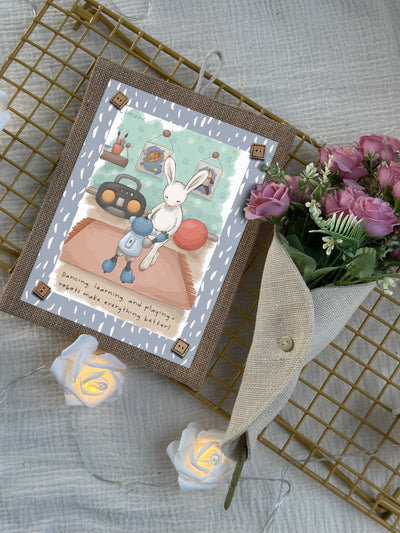 Robot Buddy Wall Art