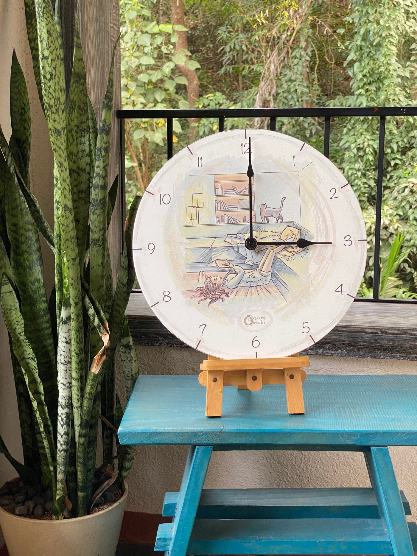 Reading Retreat Clock