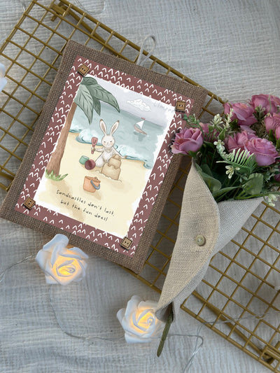 Bunny at the Beach Wall Art