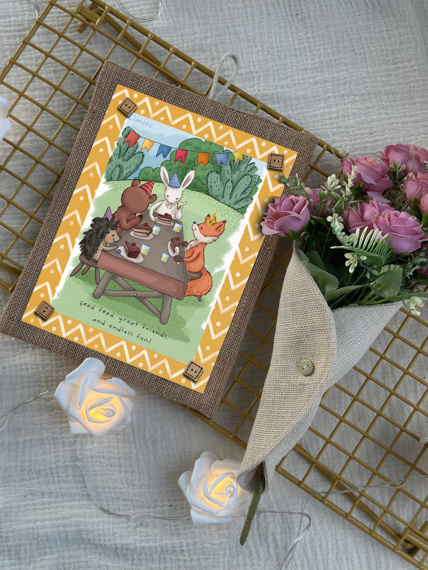 Picnic with Pals Wall Art