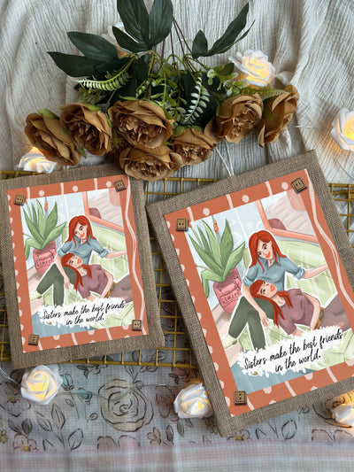 Heartfelt Bond Boho Wall Art