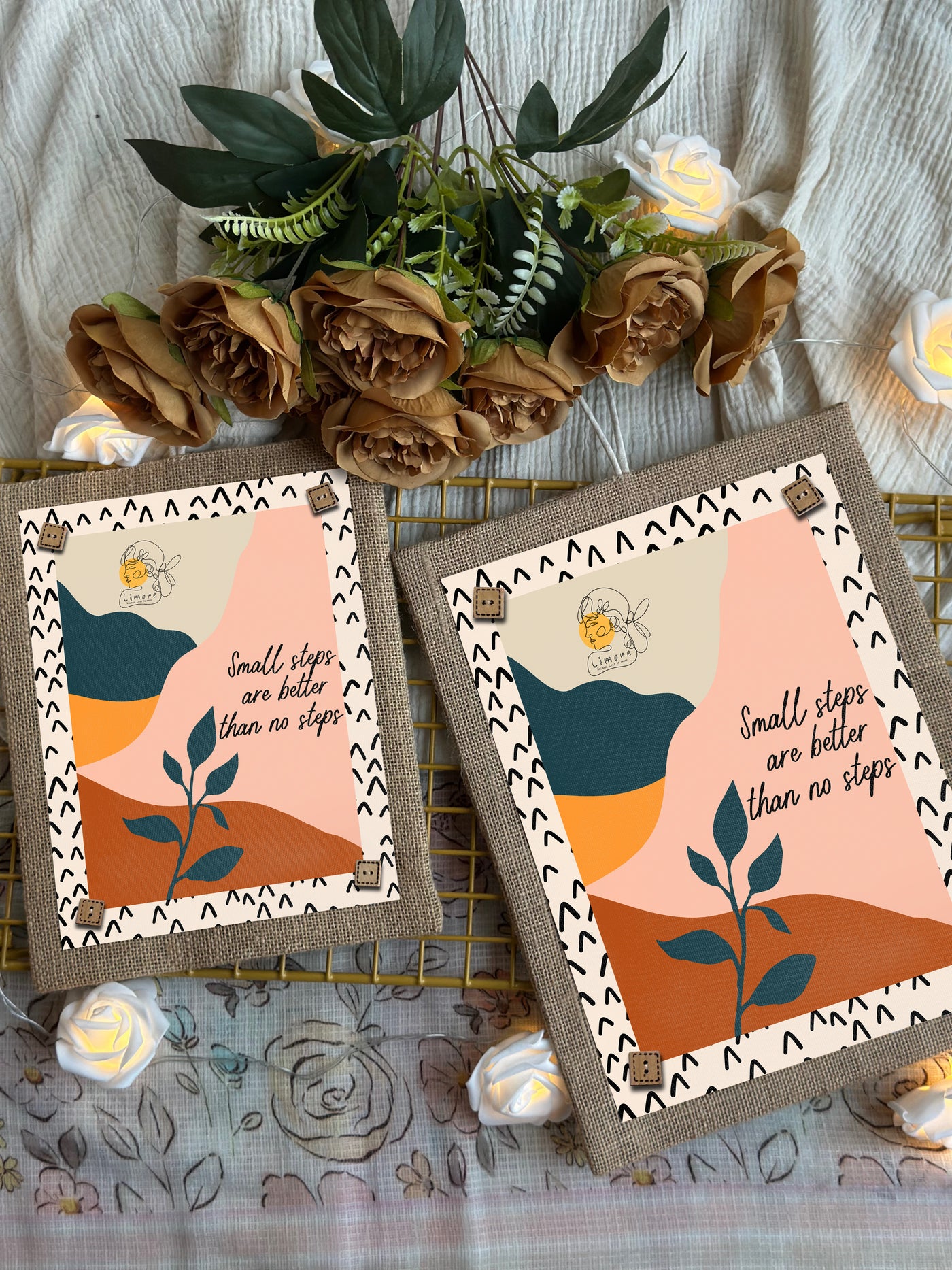 Every Step Counts Boho Wall Art