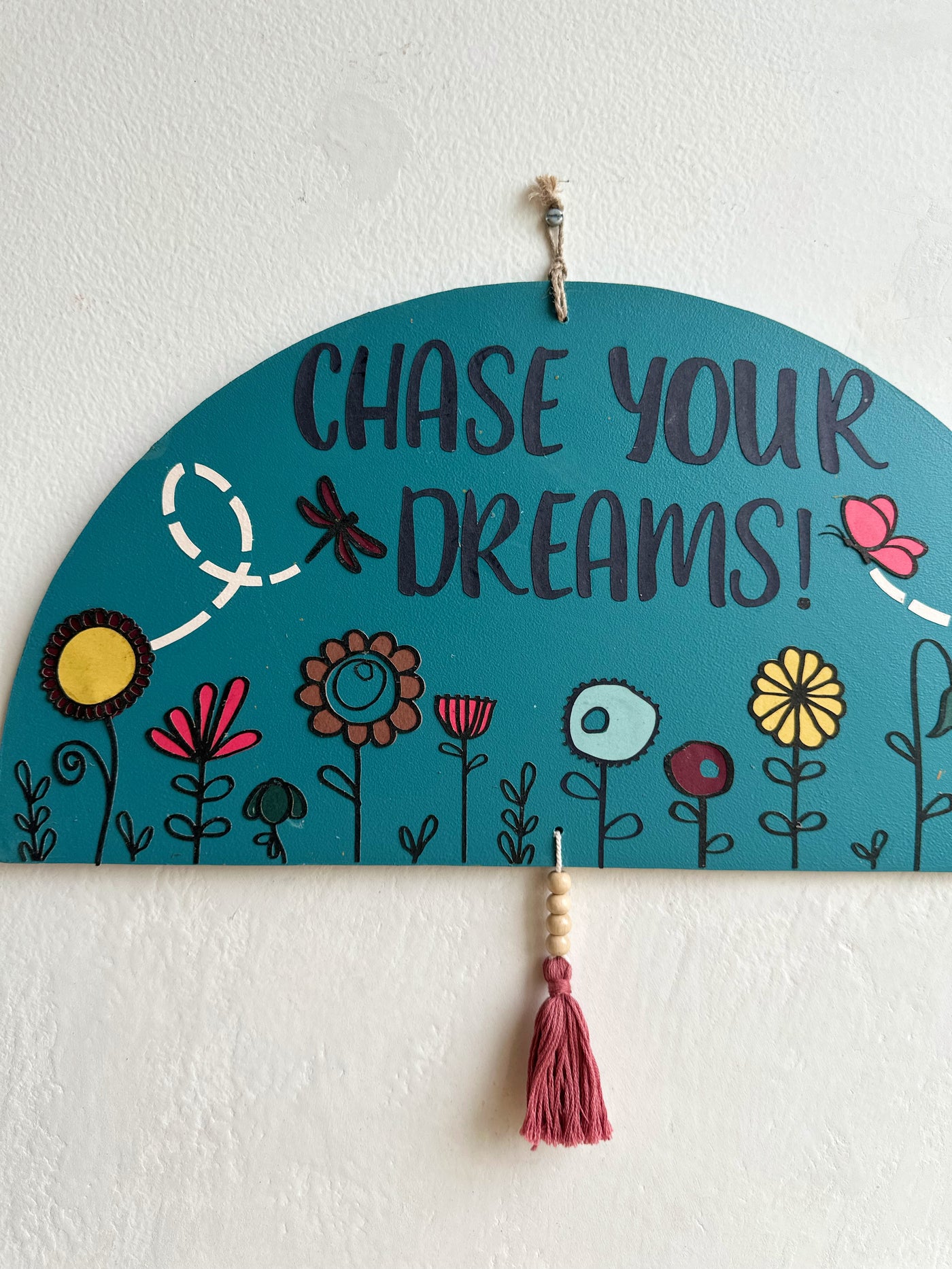 Chase your dreams - Enchanted Semi-circle Wall Art