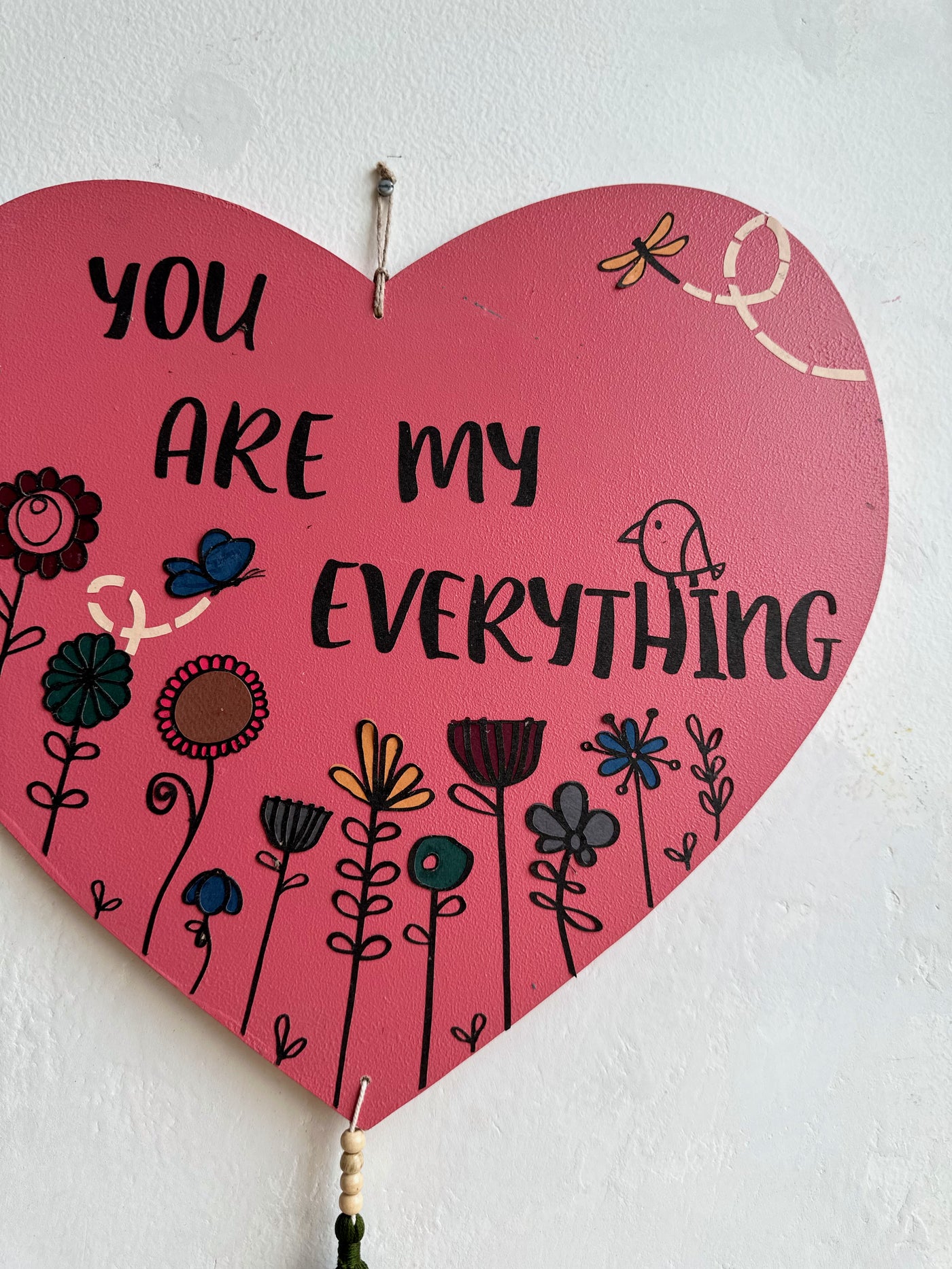 You are my everything - Enchanted Heart Wall Art