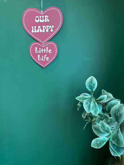 Our Happy Little Life Minimalist Wall Art
