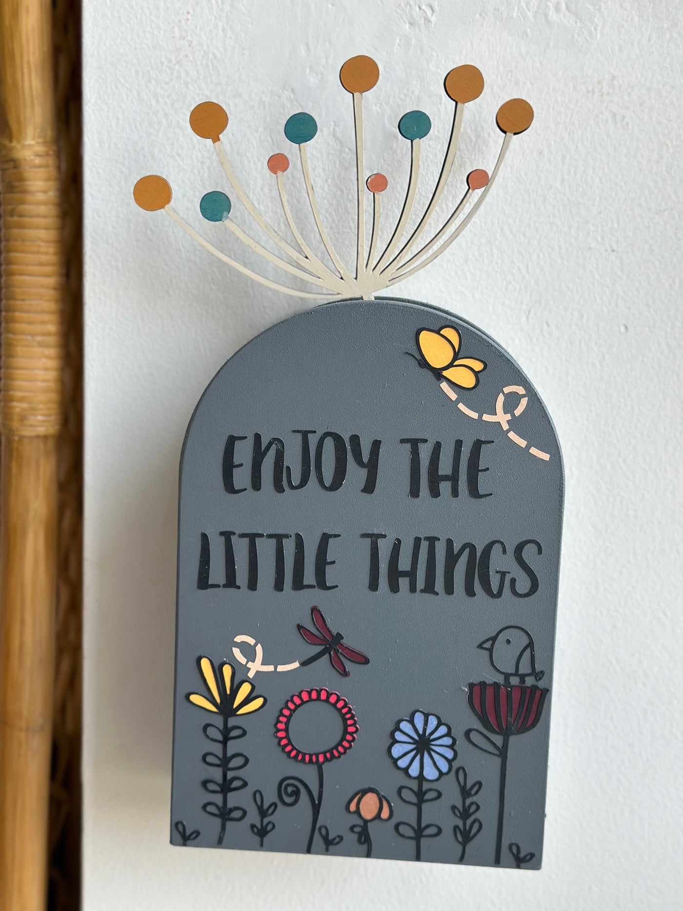 Enjoy the little things Desk/Wall Vase