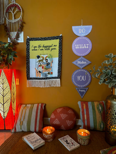 Do What Makes You Happy Minimalist Wall Art