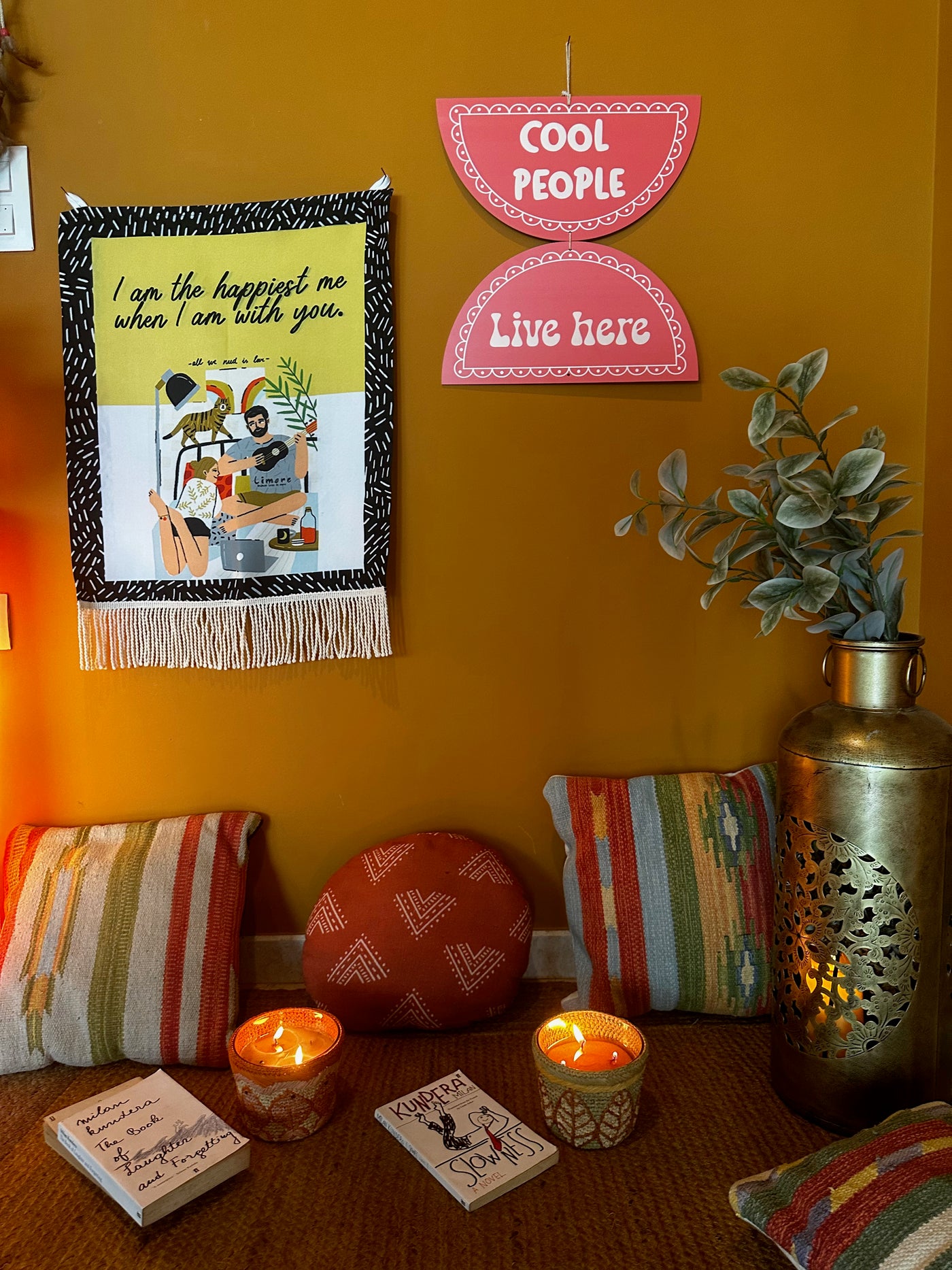 Cool People Live Here Minimalist wall art